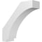 Ekena Millwork 3 1/2-in. W x 12-in. D x 12-in. H Imperial Architectural Grade PVC Knee Brace BRCP035X12X12IMP - alternate 1